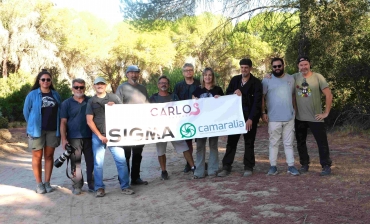 Fotógrafos en acción en la Berrea de Doñana 13-09-2025