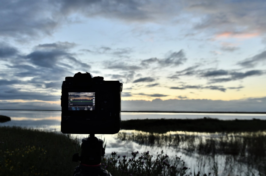 Así transcurrió  los talleres fotográficos  amanecer este fin de semana 